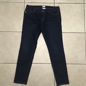 Liz Claiborne Skinny Fit Blue Jeans